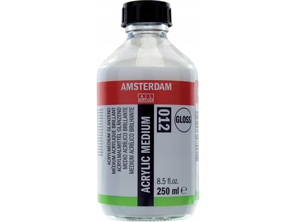 Amsterdam Acrylic medium gloss 012 flaska