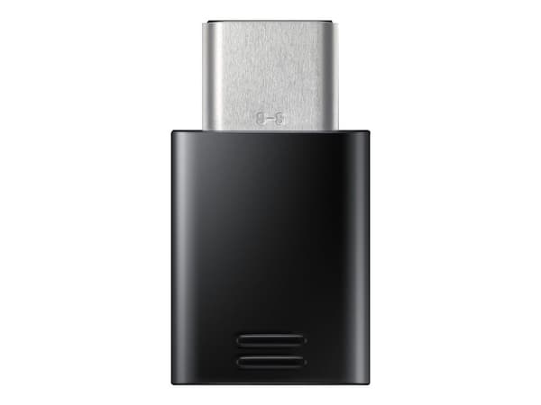 Samsung USB Typ-C ja Micro-USB -sovitin EE-GN930 Musta - Bulkware