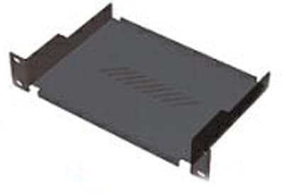 Triton 10" shelf 1U, Svart