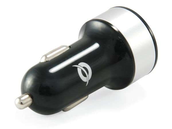 Conceptronic CUSBCAR2A USB Car Tablet Charger 2A - Strömadapter för bil - 2 A - 2 utdatakontakter (USB)