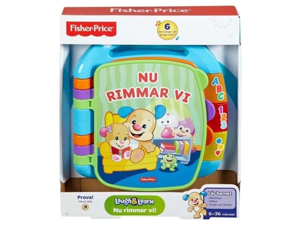 Fisher Price Laugh & Learn-sagobok ramsor SE