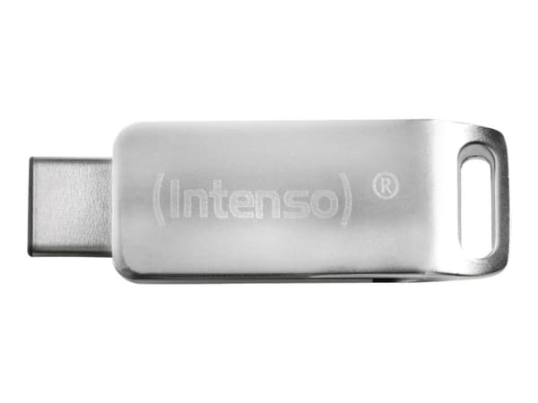 Intenso cMobile Line - USB-flashstasjon - 64 GB - USB 3.0 / USB-C - sølv