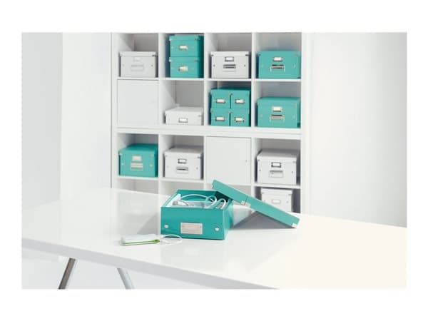 Leitz Click & Store - Lagerboks - isblå