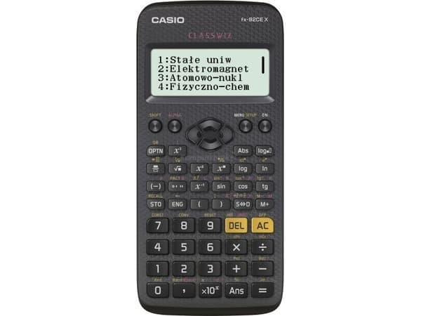 Casio FX-82CE X, Desktop, Videnskabelig, Batteri, Sort, Polish language.