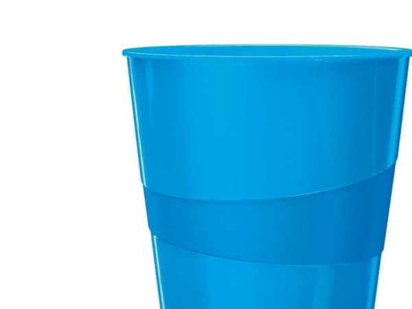 Papirkurv Leitz Plus 15L WOW blå - (6 stk.)