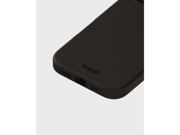 HoldIt Silicone, Etui, Apple, iPhone 16, 15,5 cm (6.1"), Sort