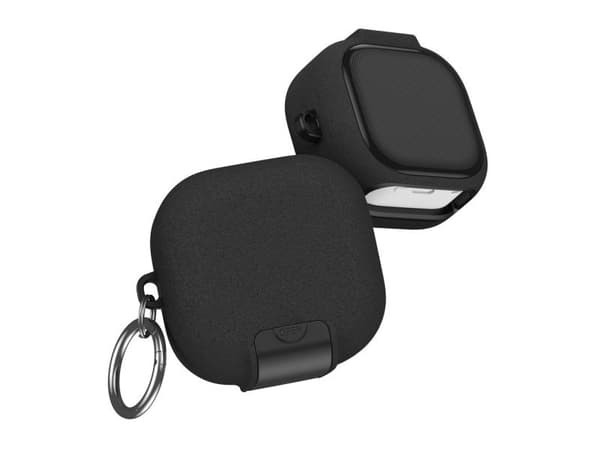 4 stk TECH-PROTECT SLIM HOOK etui til Samsung Galaxy Buds 4 / 4 Pro sort