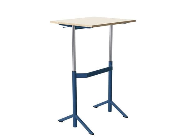 Elevbord Atlas 1132, 700x600 mm, blå stativ