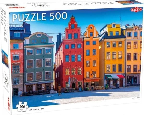 Tactic 58681, 500 stykker, Bygninger, 8 år