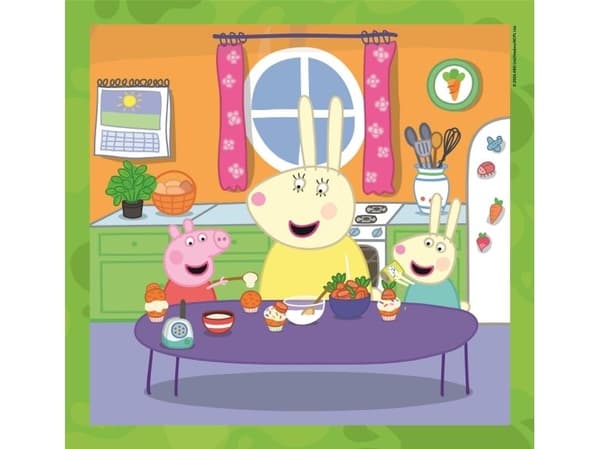 Clementoni puslespill 3x48 Peppa Pig