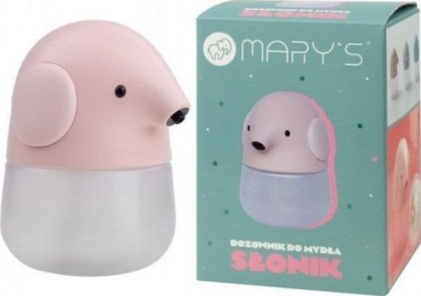 Tvåldispenser Plexido elefant rosa