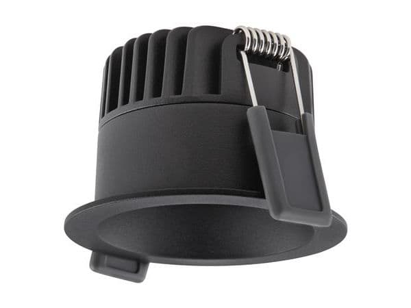 LEDVANCE Spot Darklight Power Select DIM IP44 640lm 8W/927 sort UGR19 36°