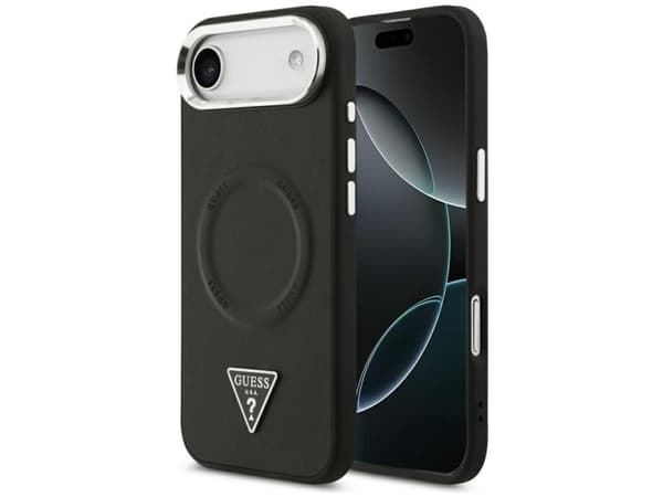Guess Triangle Logo MagSafe- etui til iPhone Air - svart
