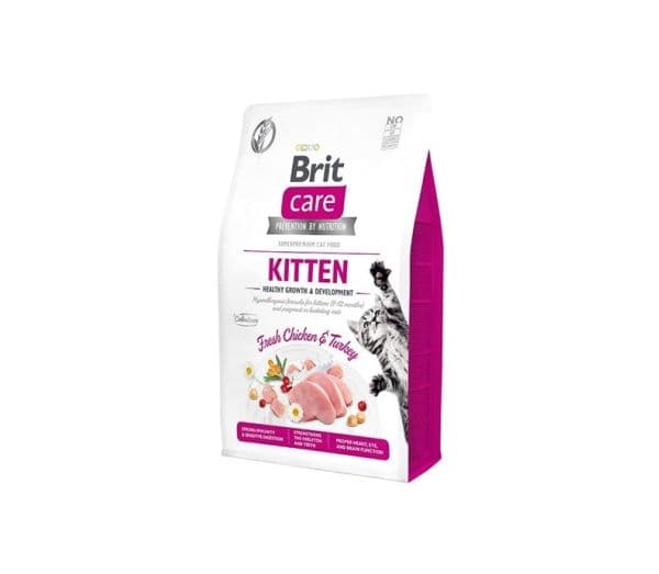 VAFO PRÅH Brit Care Kitten 400 g Healthy Growth & Development GF