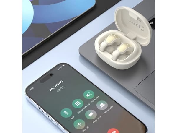 Dudao U20 Pro trådløse hodetelefoner TWS Bluetooth - hvit