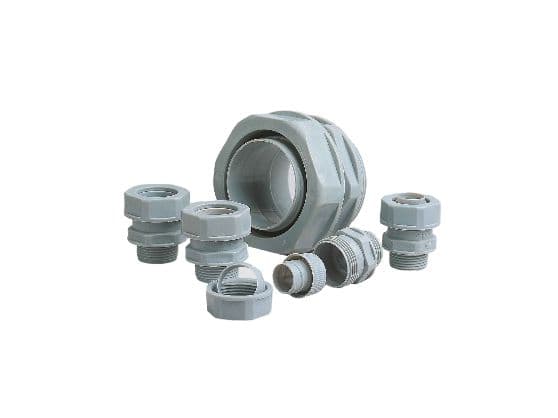 HELUKABEL 97597, Harmaa, Polypropeeni (PP), 50 kpl, 2,1 cm, IP65, -10 - 100 °C