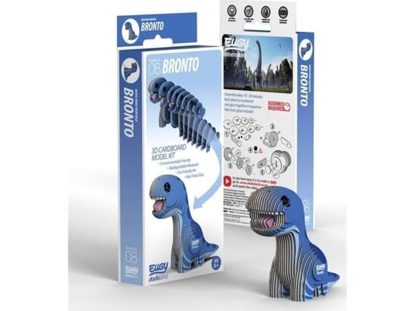 Bronto Eugy dinosaur 3D Eco-puslespill