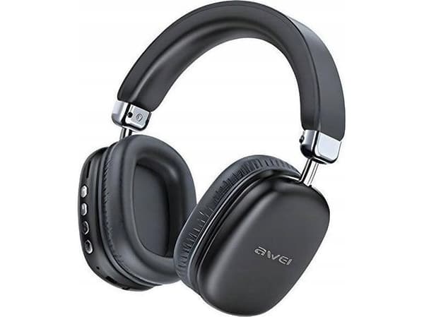 AWEI Bluetooth Over-Ear kuulokkeet AT7 musta