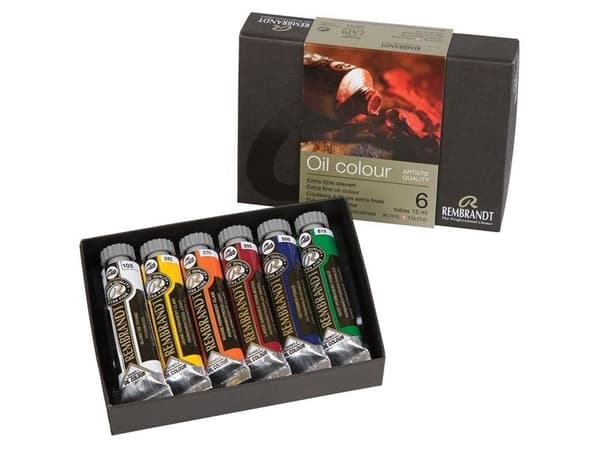 Rembrandt oljefärg startset | 6 st