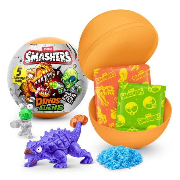 Smashers Dino vs Aliens Planet