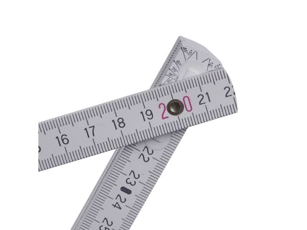 Bernstein 7-502, Tre, Metrisk, cm, mm, Grå, cm/mm, 2 m