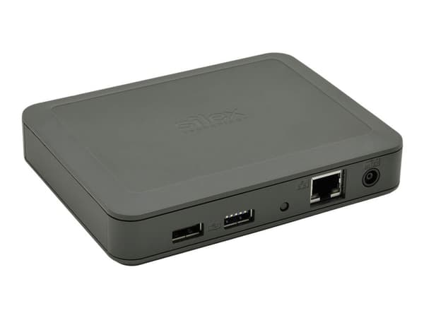 Silex DS-600 - Enhetsserver - 2 porter - 1GbE, USB 3.0, USB 2.0