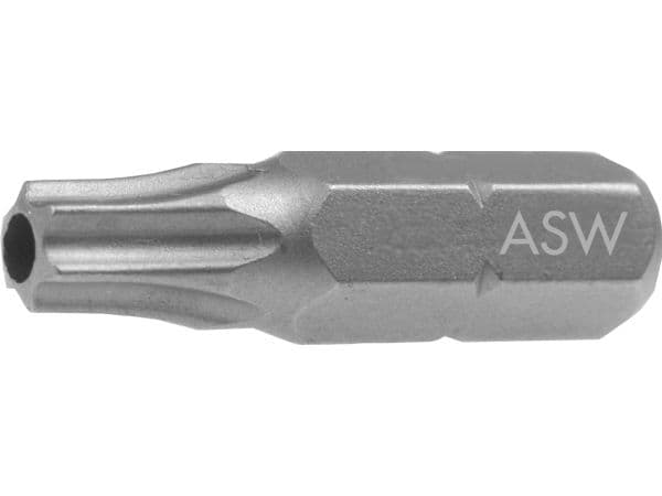 Bits med torx med boring TX15x25mm