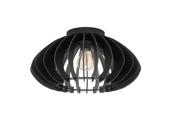 EGLO COSSANO 3 taklampe E27 Ø450 sort/tre