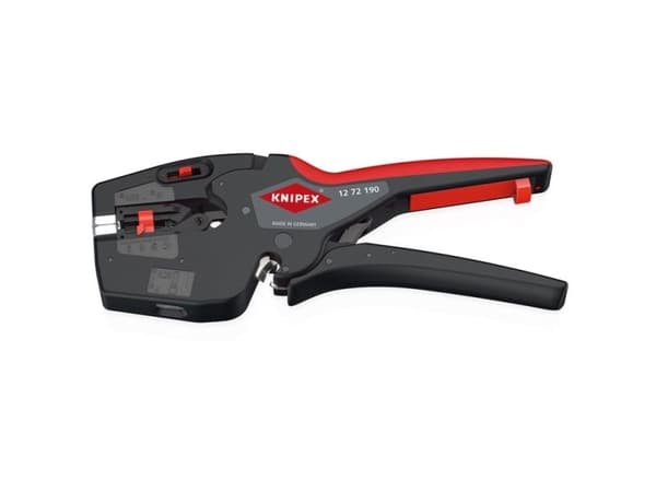 Knipex 12 72 190, 170 g, Sort, Rød
