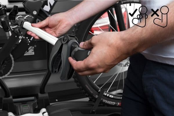 THULE Easyfold XT 965500 Fix4bike 2 cykler