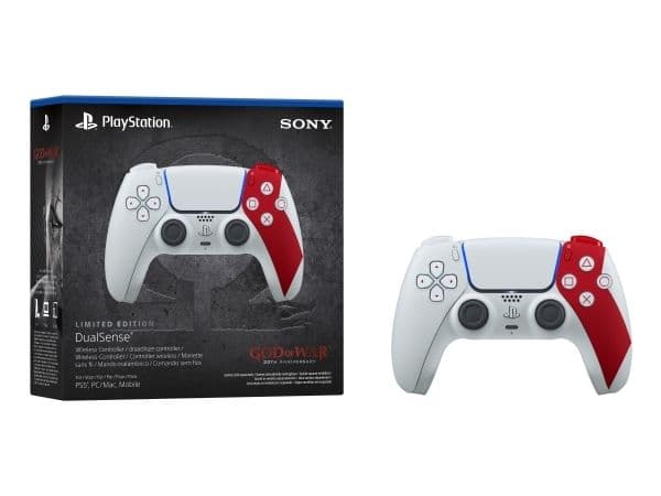 Sony PS719021063 Gaming Controller Red, White Bluetooth Gamepad Digital PlayStation 5