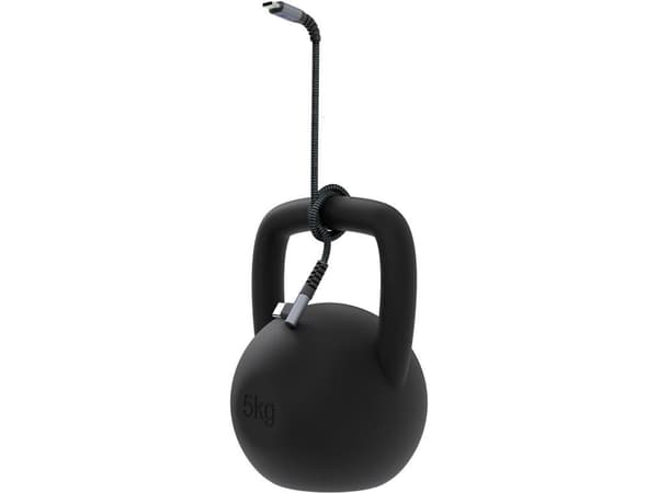 Goobay 64660, 2 m, USB C, USB C, USB 2.0, svart, grå