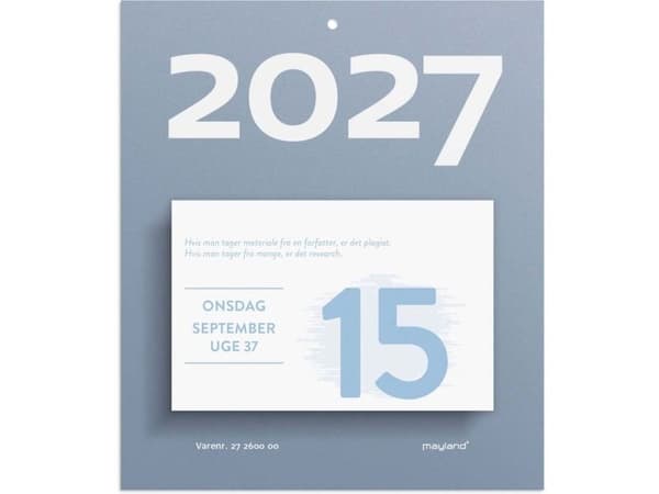 Rivkalender Humör 2027