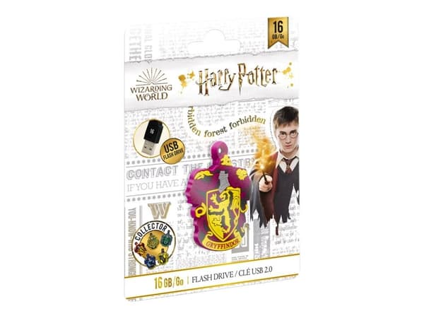 EMTEC Harry Potter Collector Gryffindor - USB-flashstasjon - 16 GB - USB 2.0
