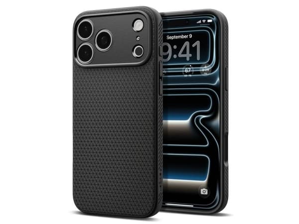 Spigen ACS10265, Suojus, Apple, iPhone 17 Pro Max, 17,5 cm (6.9"), musta