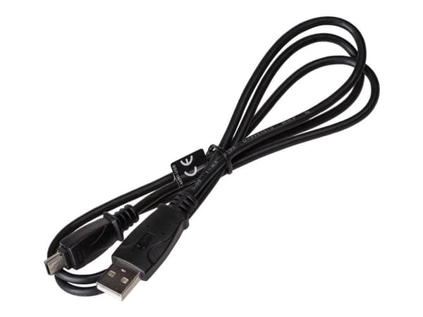 Akyga AK-USB-22 - USB-kabel - USB (han) till mini-USB Typ AB (han) - USB 2.0 - 1 m - sort