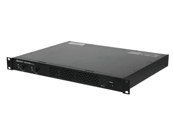 Omnitronic 10451636 Audio Amplifier Power/Phase Black (10451636)