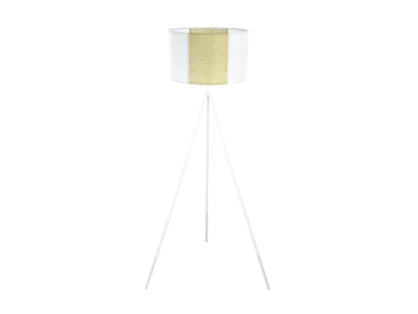EGLO ARNHEM gulvlampe E27 hvit/brun