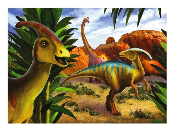Trefl 56036, 20 styck, Dinosaurier, 3 År
