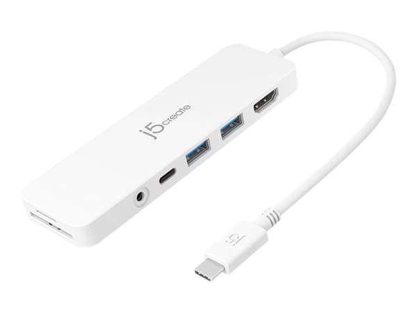 j5create JCD373 - Dokkingstasjon - USB-C 3.1 - HDMI