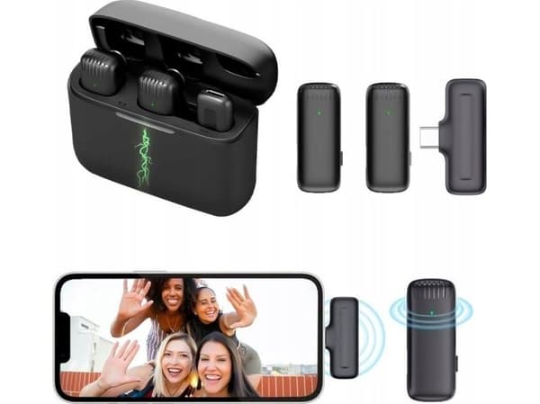 Ulanzi slavemikrofon Lightning till iPhone / J12