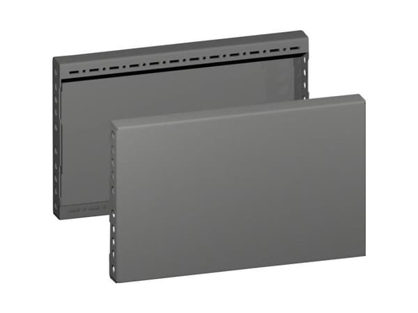 Rittal 8660.042, Sidepanel til strømskap, Rustfritt stål, Stål, 500 mm, 200 mm