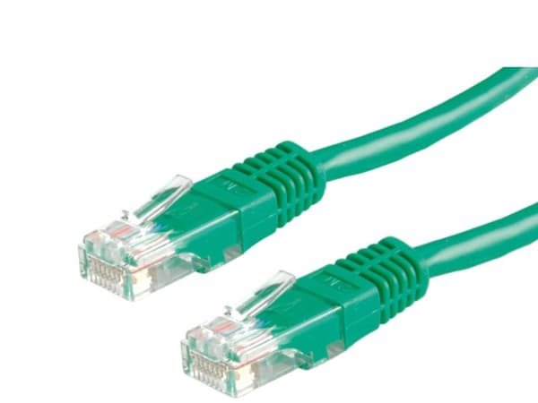 VALUE UTP Patch Cord Cat.6, green 3 m, U/UTP (UTP), Grønn