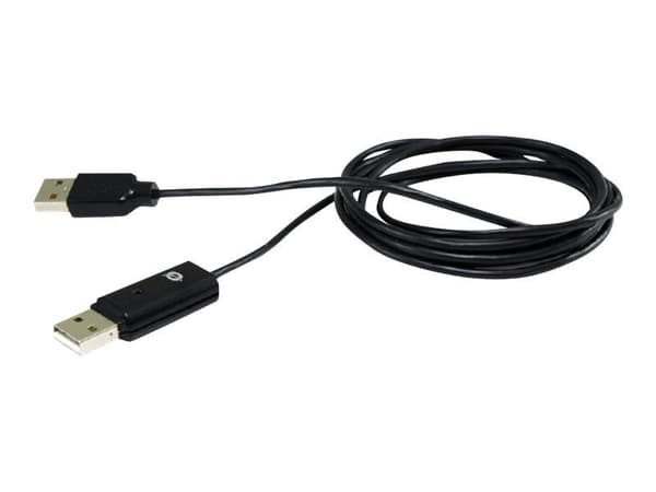 Conceptronic CUSBODDSHARE, 1,8 m, musta, USB A, USB A, Uros/uros, 20 g