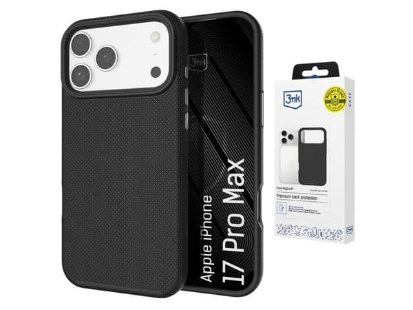 3mk Fortis MagCase for iPhone 17 Pro Max - Black