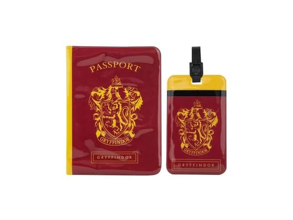 Gryffindor bagagemærke og pascover