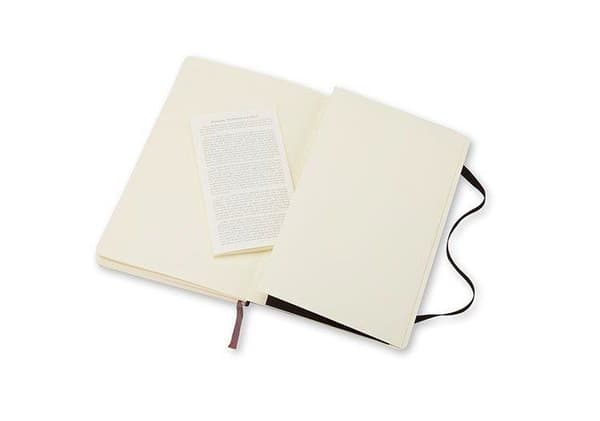 Notesbog Moleskine Classic Soft Linjeret Large Sort