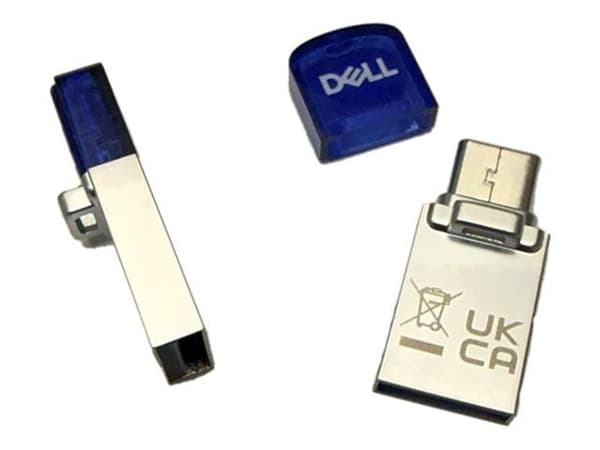Dell Combo - USB flash-enhet - 64 GB - USB 3.2 / USB-C