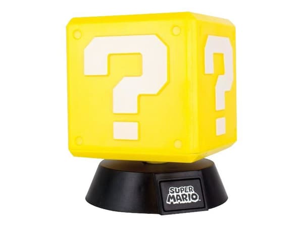 Super Mario Question Block - Dekorasjonslampe - LED