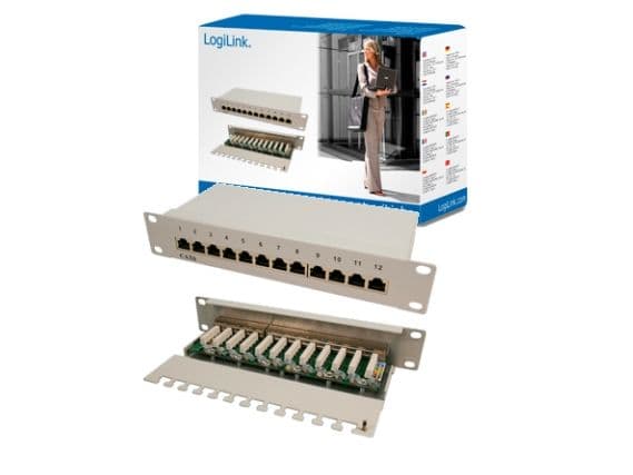 LogiLink NP0041, RJ-45, Cat6, Grå, ISO/IEC 11801 E